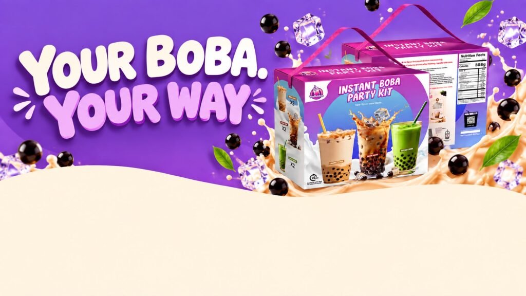 INSTANT BOBA PARTY KIT